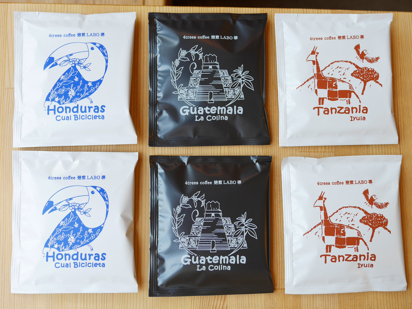 【プチギフト】 ドリップバッグクリア BOX 【6個入り】